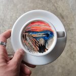 lee kang bin cappuccini decorati, l'urlo, edvard munch