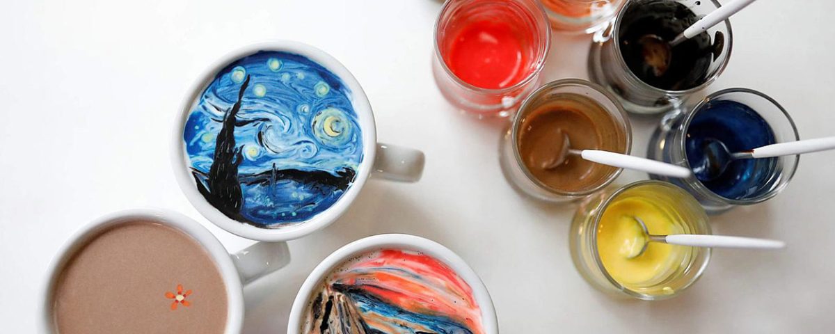 lee kang bin, cappuccini decorati, la notte stellata, l'urlo