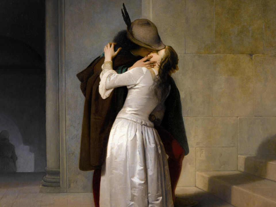 10 baci famosi nella storia dell'arte