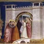 10 baci famosi nella storia dell'arte-giotto-incontro tra anna e giacchino alla porta d'oro