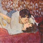 10 baci famosi nella storia dell'arte-lautrec-dans le lit 1