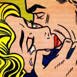 10 baci famosi nella storia dell'arte-roy lichtenstein-kissv