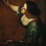 Artemisia Gentileschi-autoritratto come allegoria della pittura