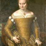 sofonisba anguissola-ritratto di bianca ponzoni anguissola, madre dell'artista