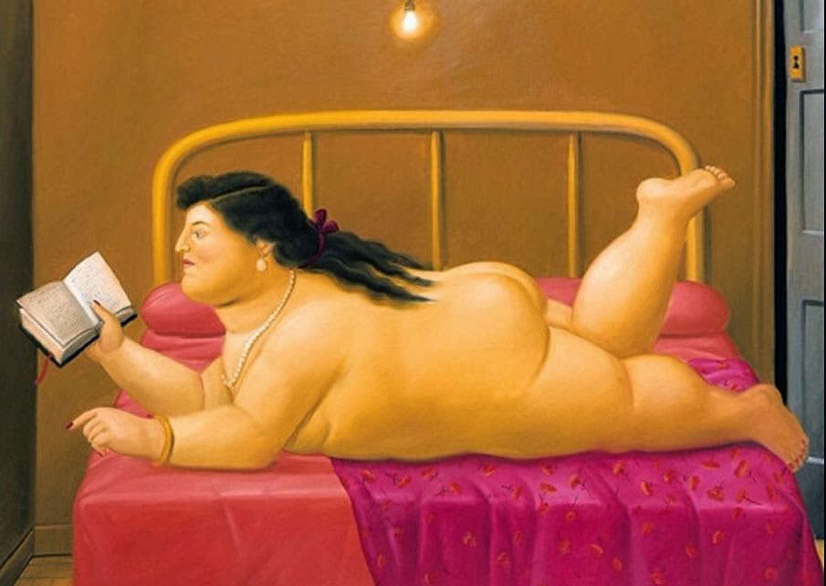Fernando Botero - La lettrice
