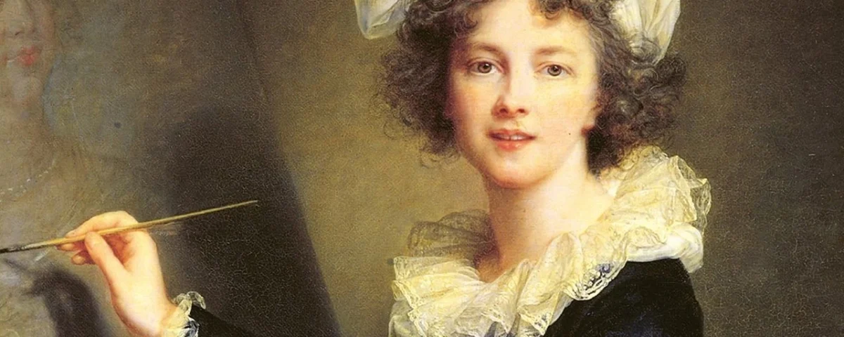 utoritratto di Élisabeth Vigée Le Brun mentre dipinge