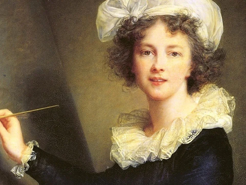 utoritratto di Élisabeth Vigée Le Brun mentre dipinge