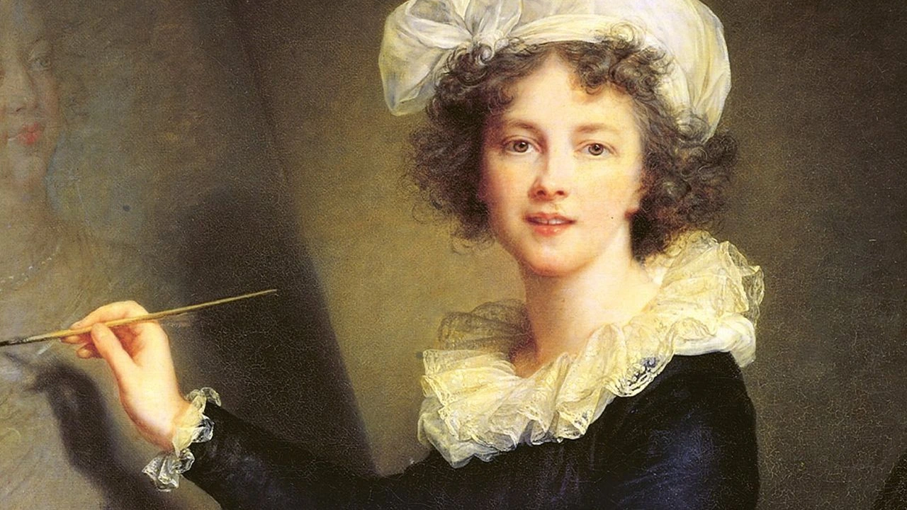 utoritratto di Élisabeth Vigée Le Brun mentre dipinge