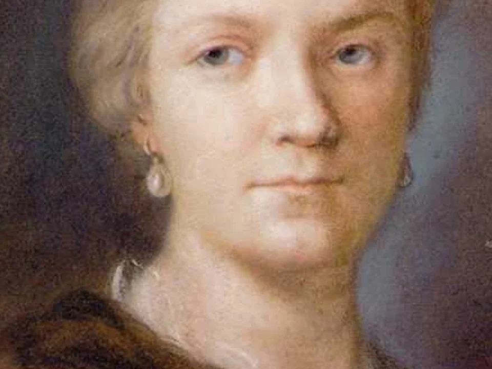 Autoritratto di Rosalba Carriera, pittrice veneziana del Settecento